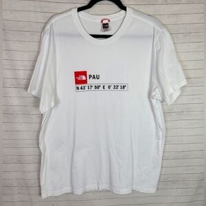 THE NORTH FACE PAU FRANCE COORDINATES T-SHIRT, SZ XL
